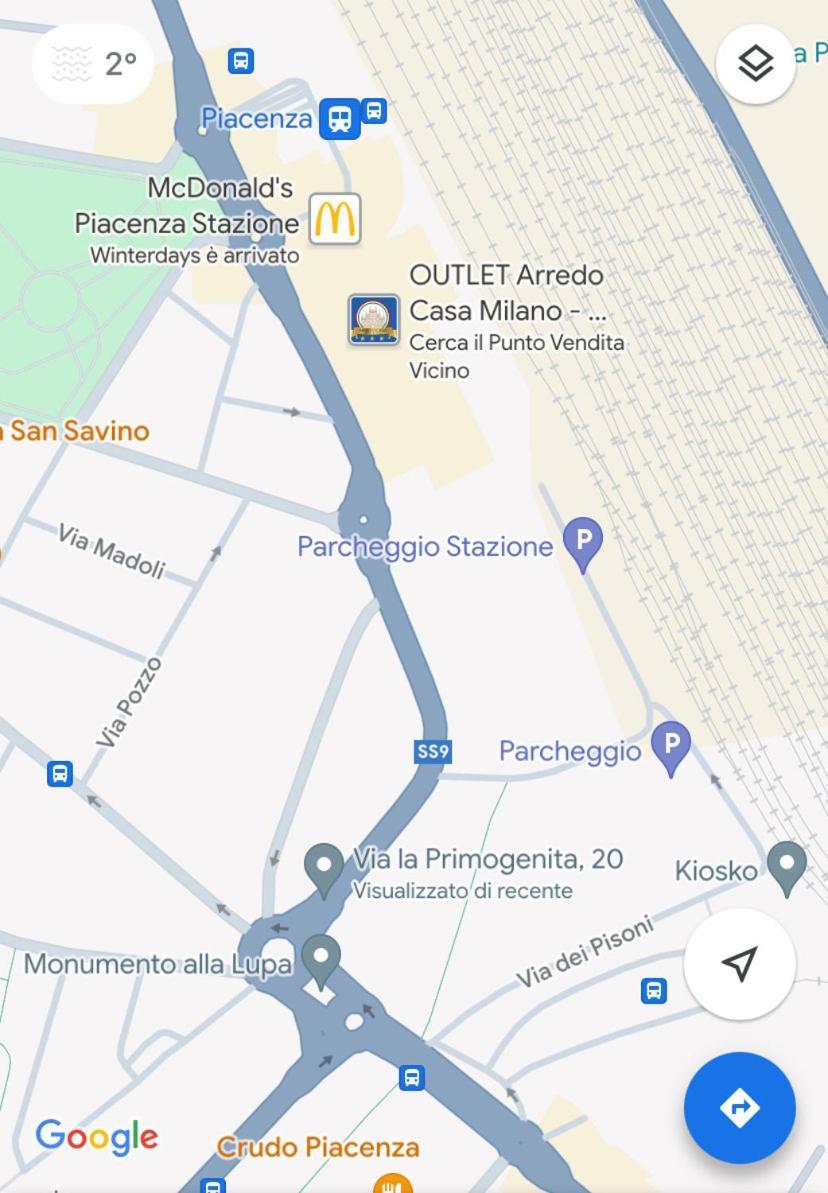 Appartamento La Lupa Piacenza Eksteriør billede